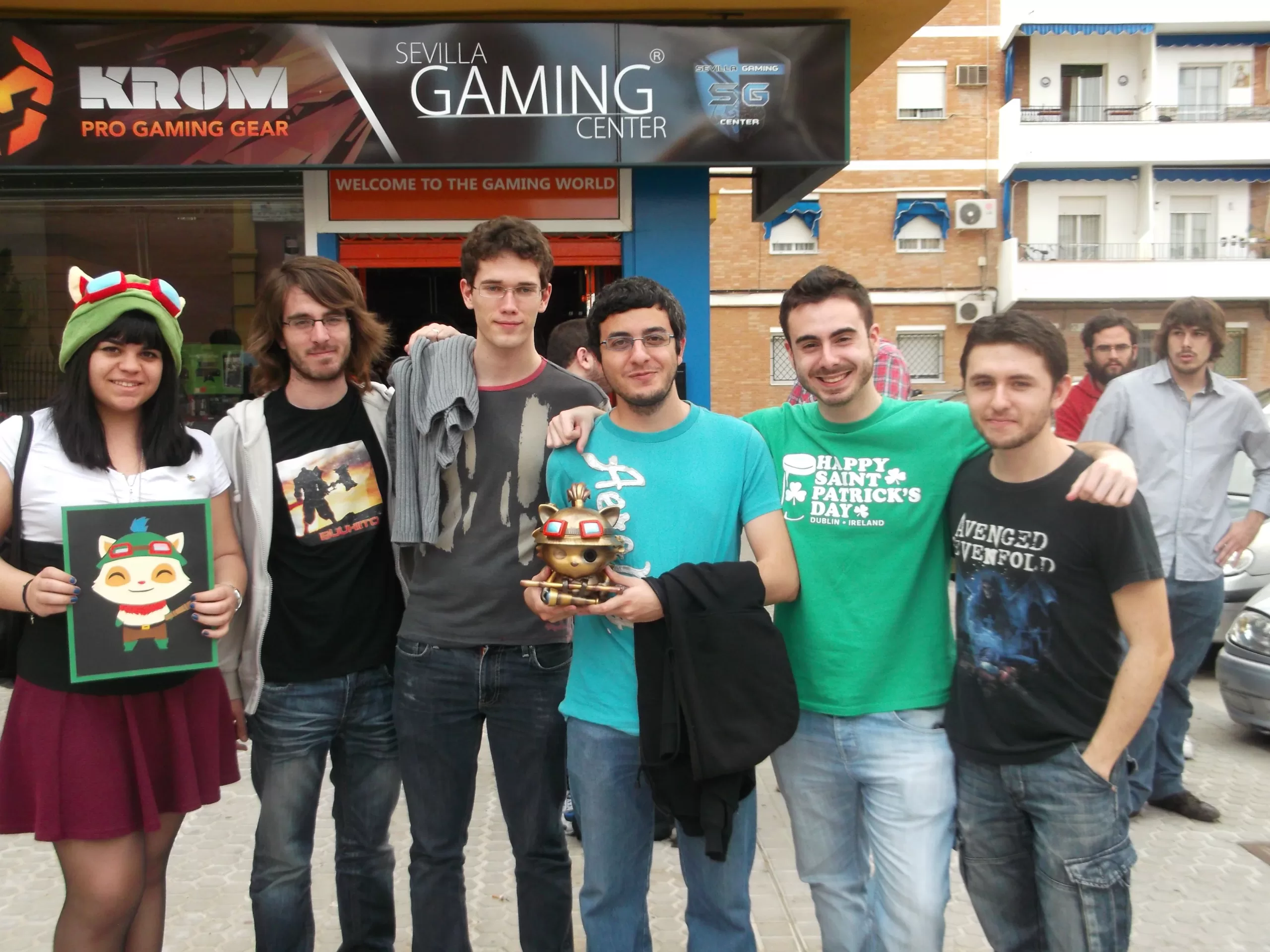 Raychel and friends at Teemo event